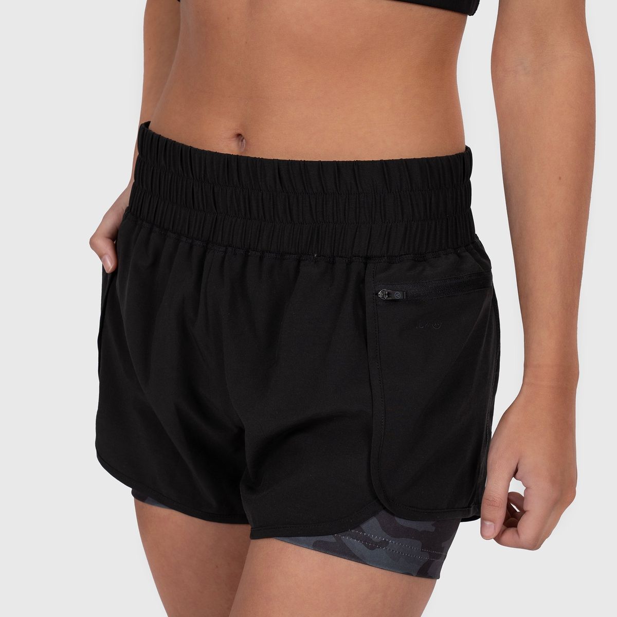 BLACK - Women Short Active Black Bubba