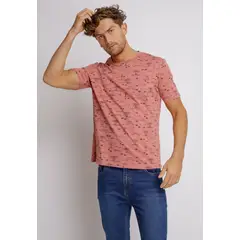 TRIAL - Polera hombre Casual Slim Fit Magnolia Algodón Coral