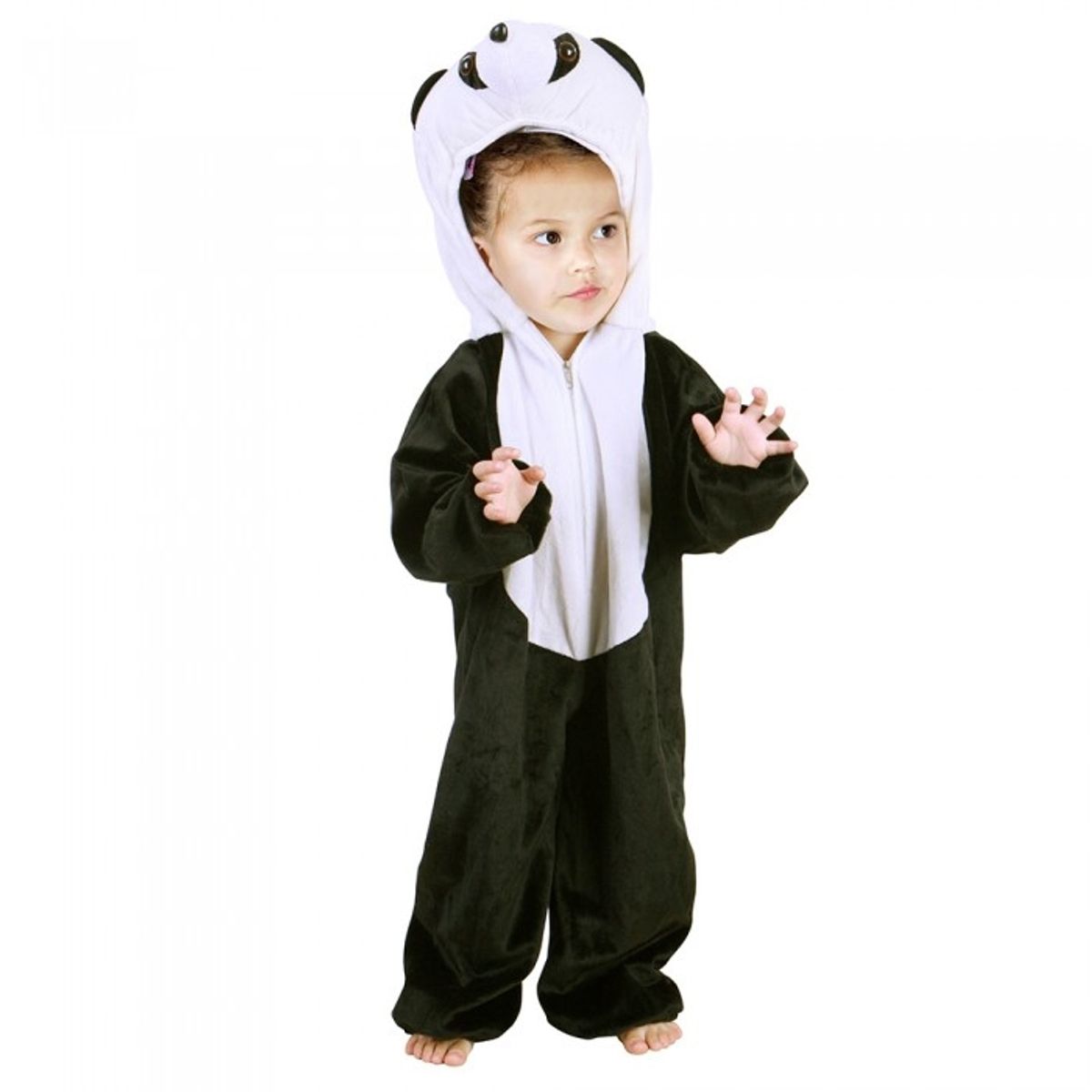 TODODISFRACESCHILE - Disfraz Oso Panda Talla 4 a 6 años