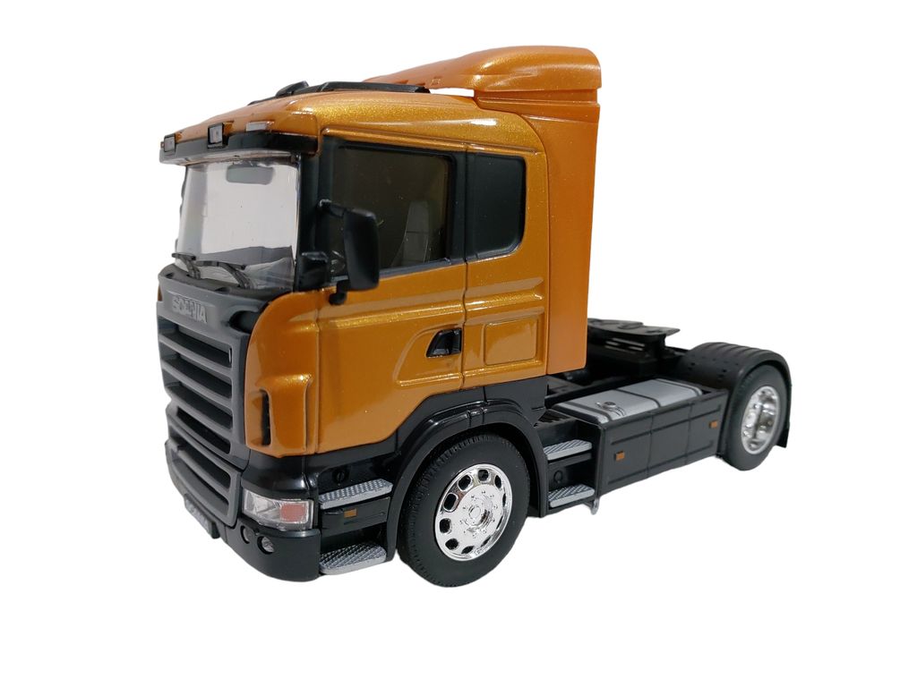 Camion Scania R470 Naranjo escala 1.32