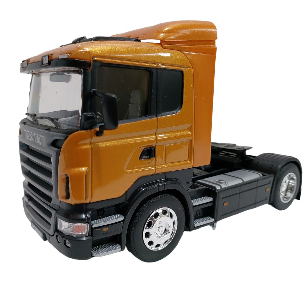 WELLY - Camion Scania R470 Naranjo escala 1.32