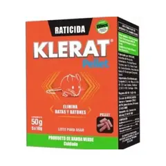 GENERICO - Veneno En Pellet Ratas Y Ratones Klerat 50g