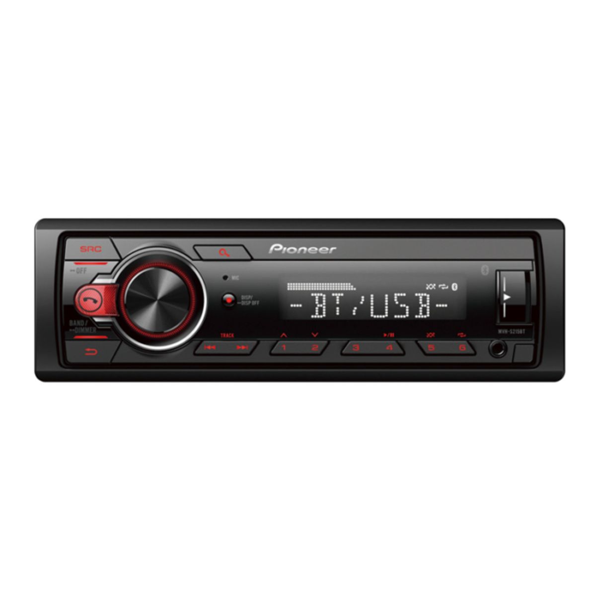PIONEER - Radio Auto Pioneer MVH S215BT con USB y Bluetooth PIONEER