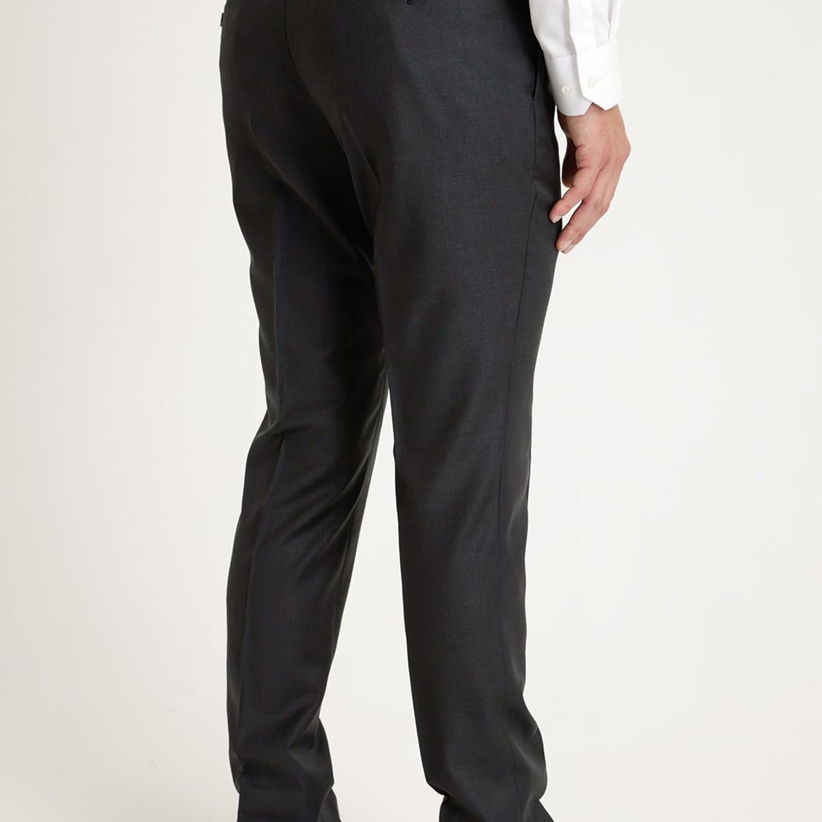 PERRY ELLIS - Pantalón Formal Liso Marengo