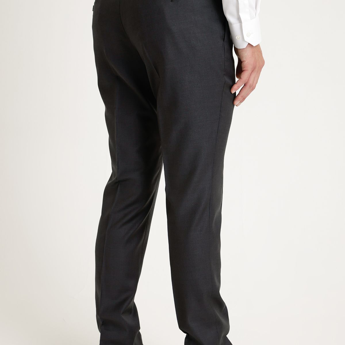 PERRY ELLIS - Pantalón Formal Liso Marengo