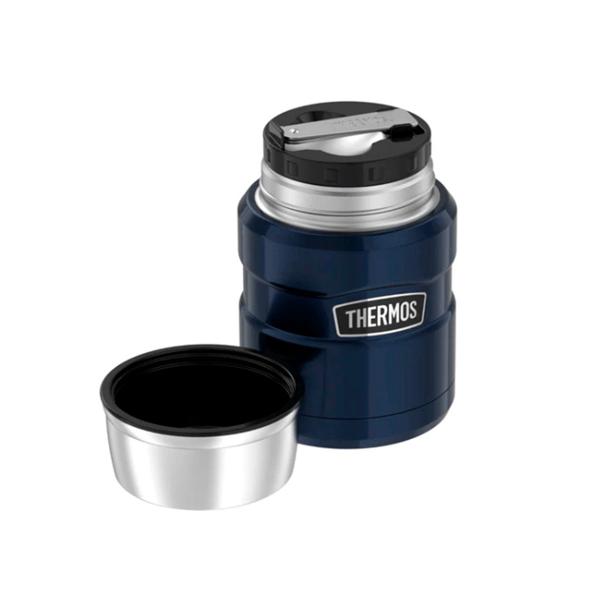 THERMOS - Termo comida 470ml con cuchara azul brillante Thermos