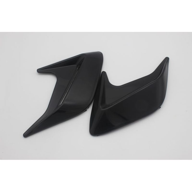 GENERICO - X2 Toma de flujo de aire tunning para lateral autos negro