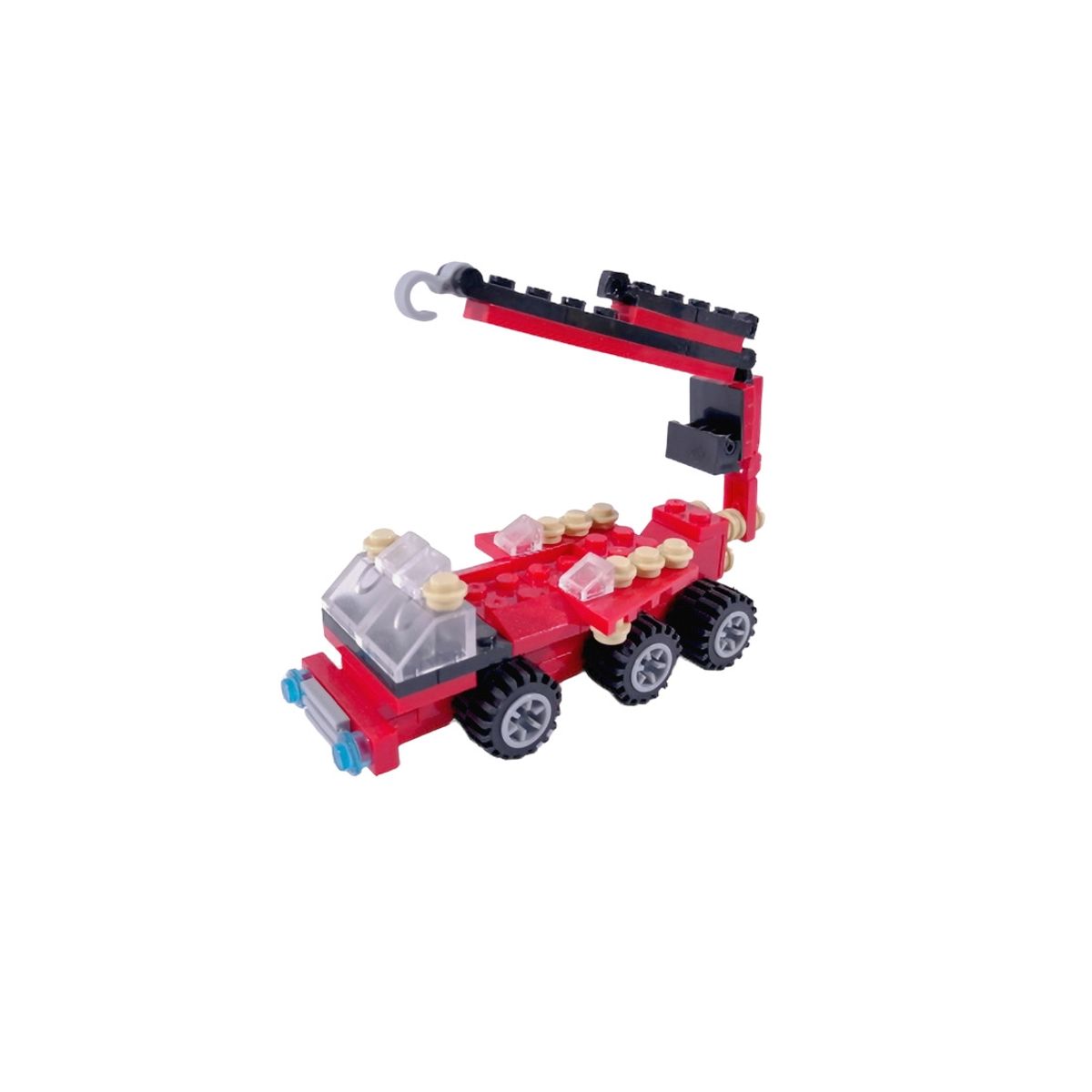GENERICO - Juego Constru Brick Gran Grua 3 En 1 - Lego Compatible GENERICO