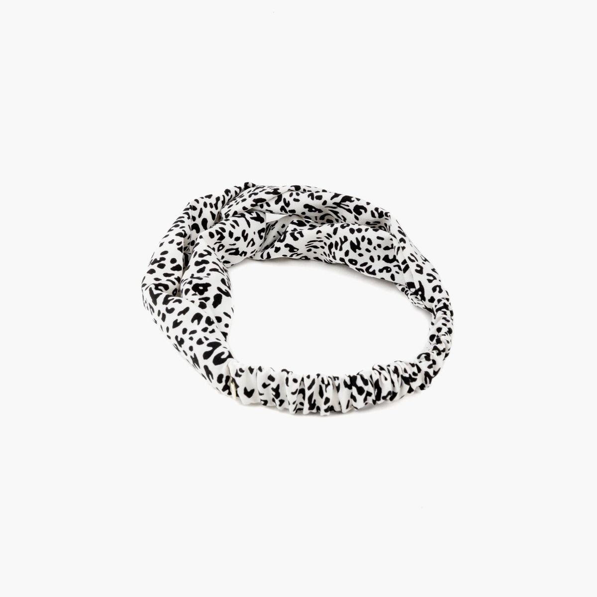 LOUNGE - Cintillo Mujer Banda Animal Print Blanco