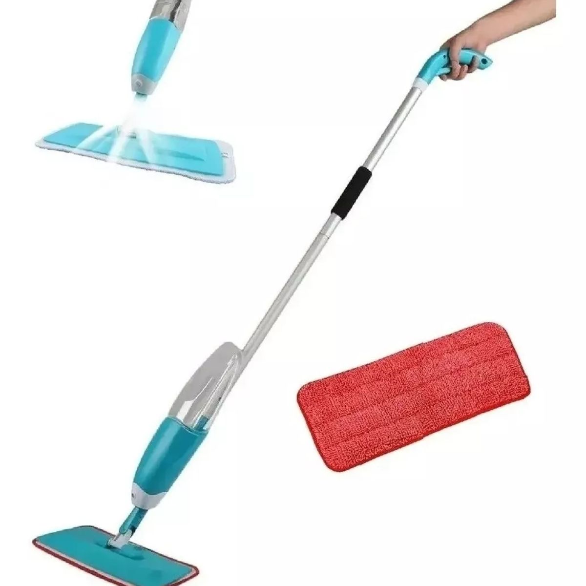 GENERICO - Mopa Trapero Limpiador Con Rociador Para Pisos Spray