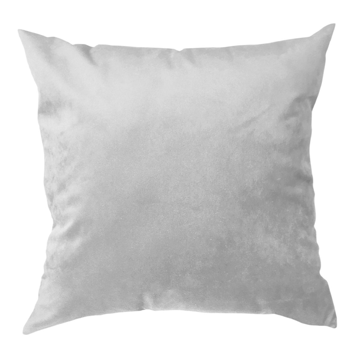 PALERMO - Cojin velvet gris 40x40 cm