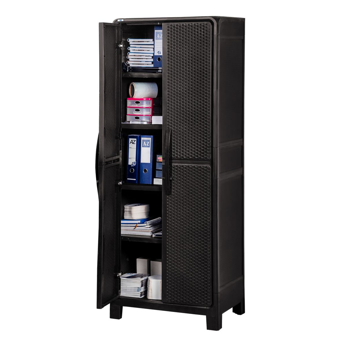 QRUBBER - Armario Multiuso Grande Eclypse Marrón MQ QRubber