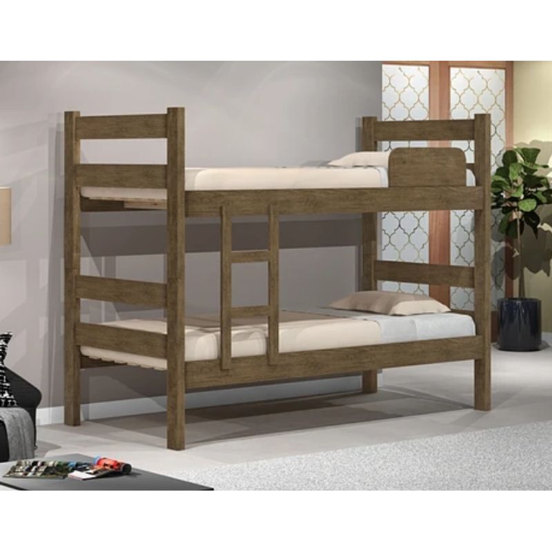BE DESIGN - CAMAROTE PRISMA 1 PLAZA 0.90X1.90 CEDRO - 2111