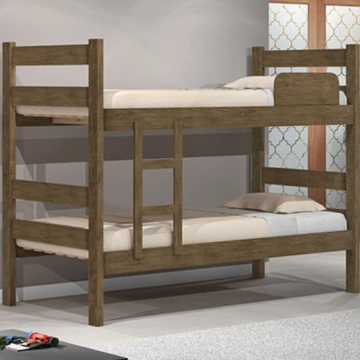 BE DESIGN - Camarote Prisma 1 Plaza 0.90x1.90 Cedro