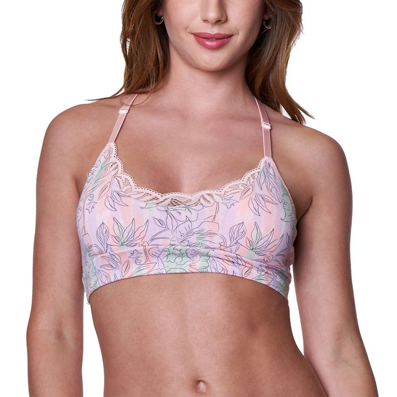BAZIANI - Sostén Top Algodón Lycra Mujer 30025