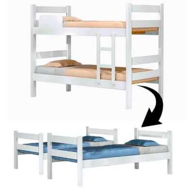 Imagen 2 del producto Camarote Prisma 1 Plaza 0.90x1.90 Blanco