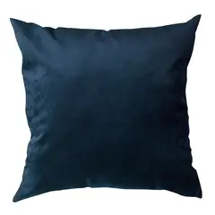 PALERMO - Cojin velvet petroleo 40x40 cm