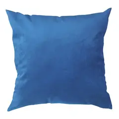 PALERMO - Cojin velvet azul rey 40x40 cm