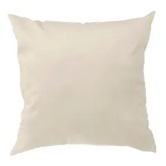 PALERMO - Cojin velvet beige 40x40 cm