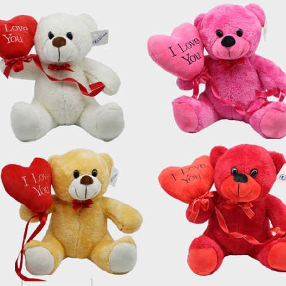 GENERICO - Peluche de oso con corazon