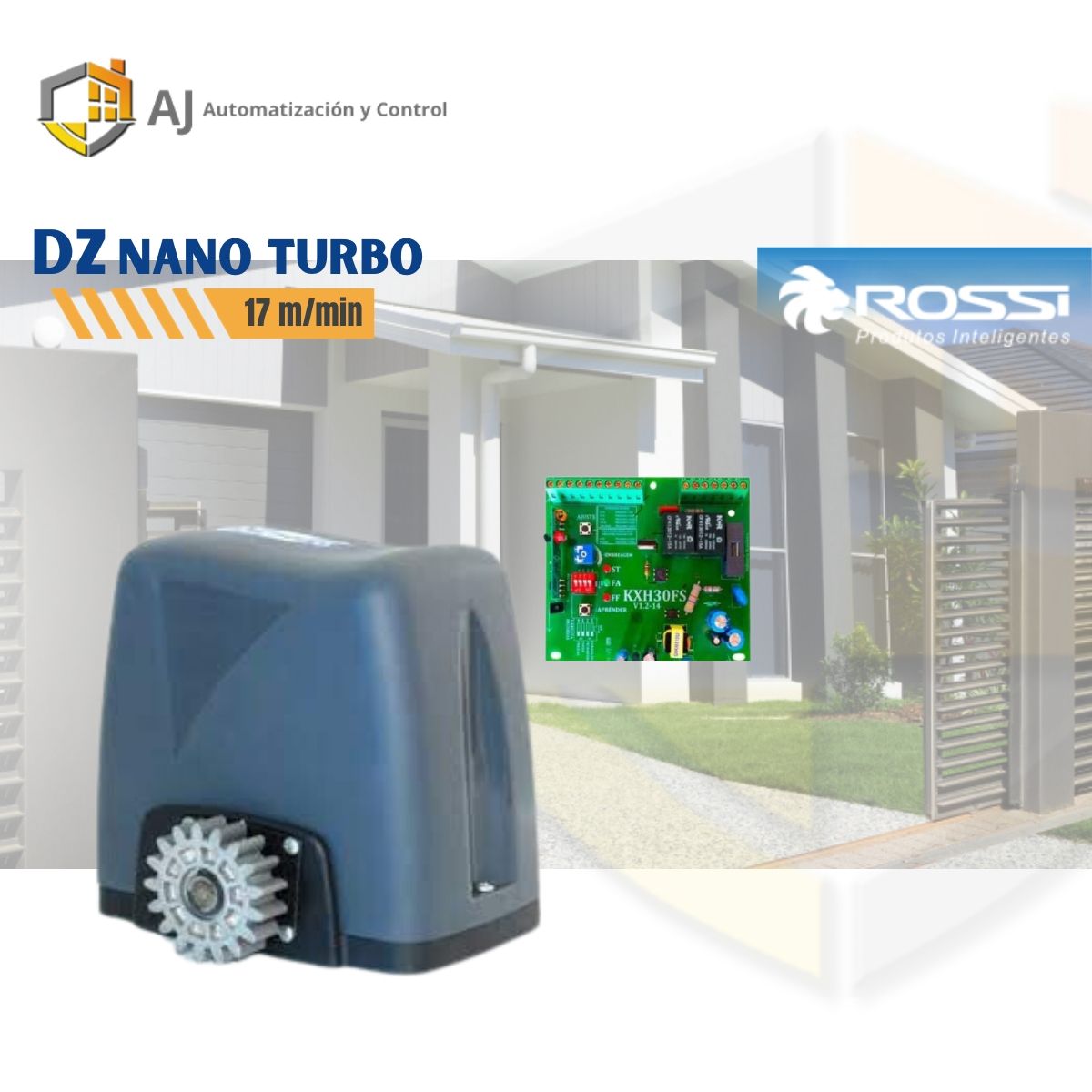 ROSSI - Motor Dz Nano Turbo Rossi Con Central