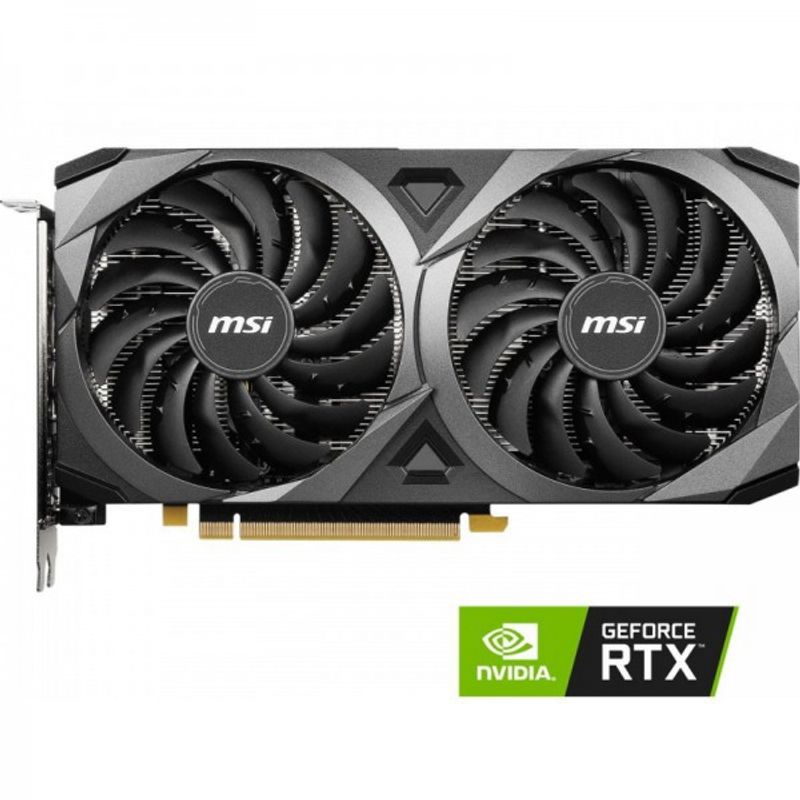 MSI - Tarjeta de Video MSI GeForce 8GB Rtx 3050 Ventus 2X 8G OC