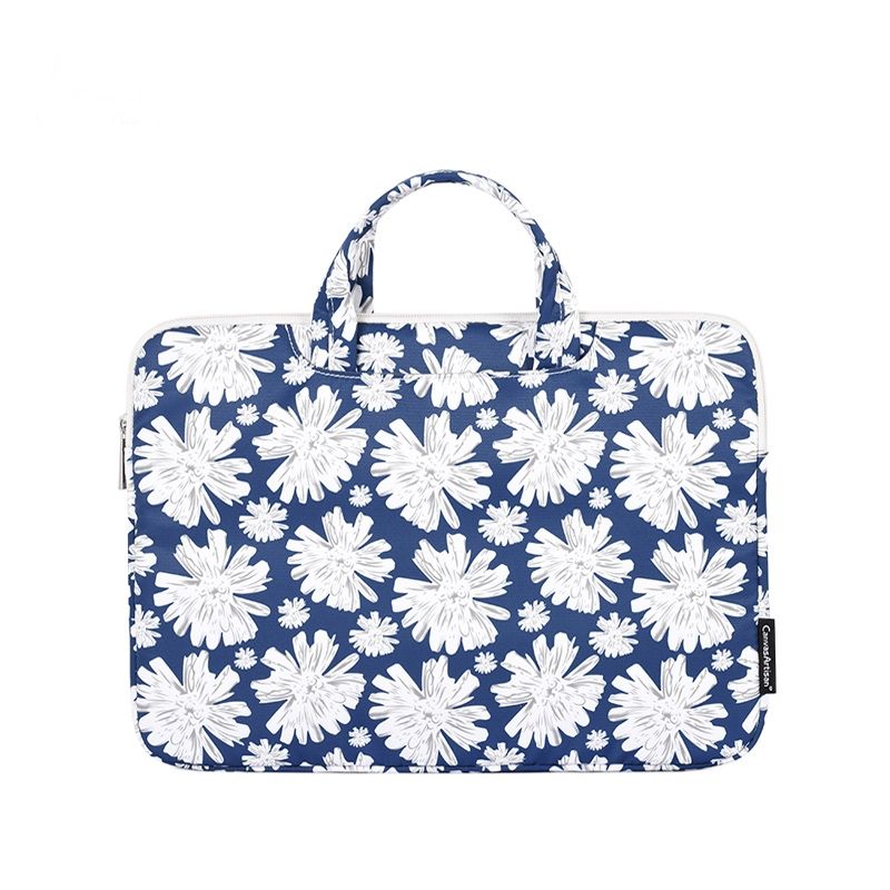 CANVAS ARTISAN - FUNDA NOTEBOOK CON ASAS MARGARITAS
