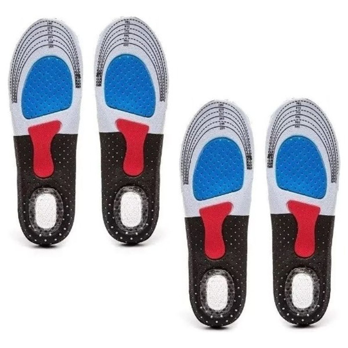 U BUY - Plantillas Ortopédicas Deportes Fascitis Espolón 2 Pares