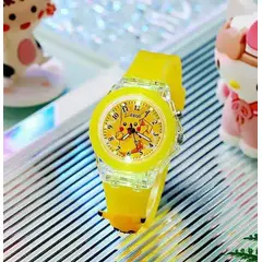 GENERICO - Reloj LED lindo de silicona para niños