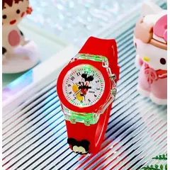 GENERICO - Reloj LED lindo de silicona para niños