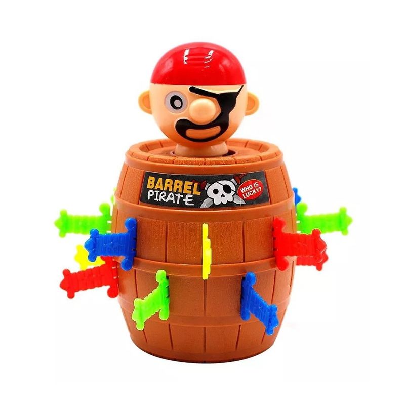 GENERICO - Divertido Juego De La Suerte Para Niños Barril Pirata