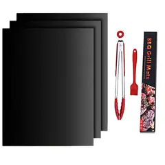 WELDMON - Reutilizable Estera Para Parrilla Horno Barbacoa - Set De 6