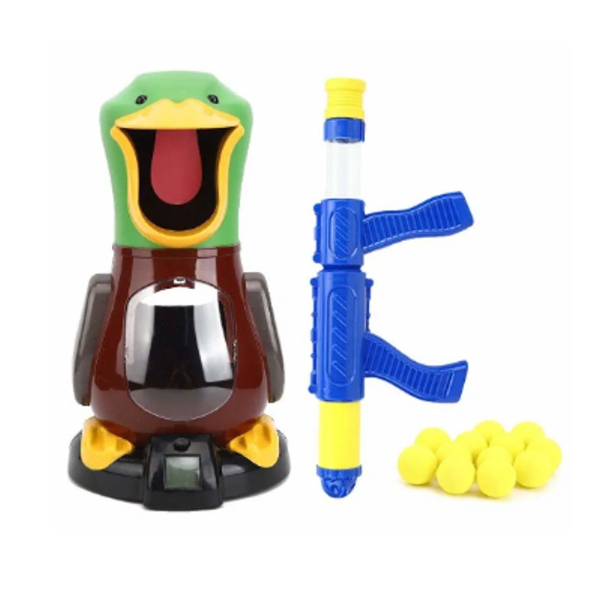 GENERICO - JUEGO DE TIRO ELECTRICO PATO PARA NIÑOS PISTOLA DE AIRE