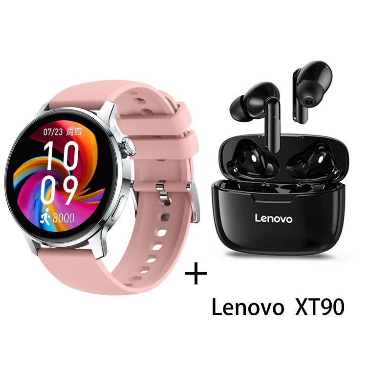 LENOVO - S46 reloj inteligente deportivo  Lenovo XT90 - rosa
