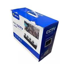 GENERICO - Kit Cctv De 4 Camaras De Vigilancia Hd Marca Jortan