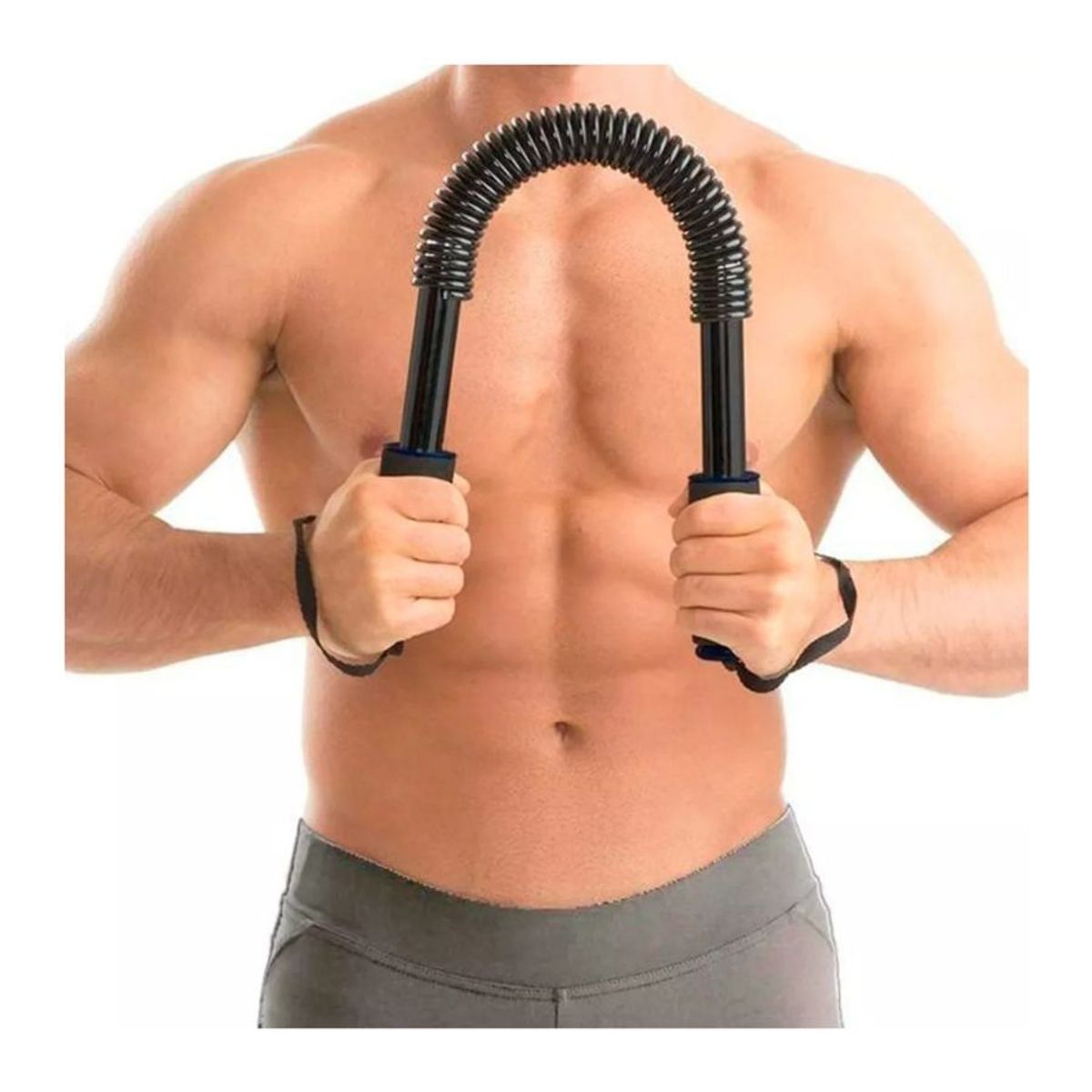 GENERICO - Barra De Torsión En Resorte Ejercitador Power Twister 40kg