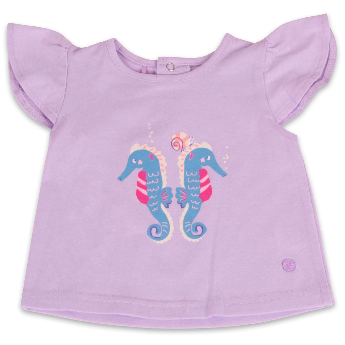 PILLIN - Polera Manga Corta Bebe Niña Lila Pillin PILLIN