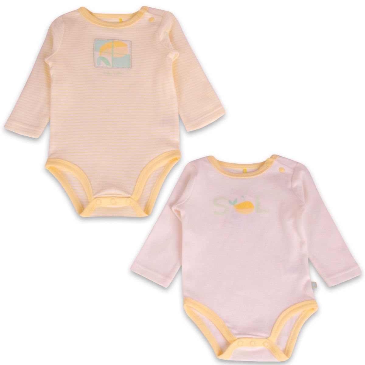 PILLIN - Set 2 pzas Body Bebe Unisex Multicolor Pillin PILLIN