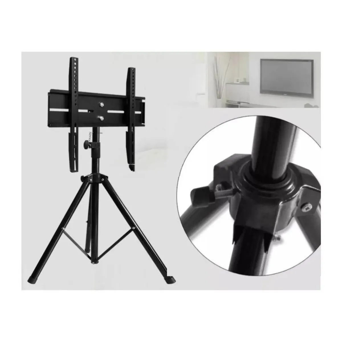 GENERICO - Base Trípode Pedestal Soporte Tv 32 A 70 Pulgadas