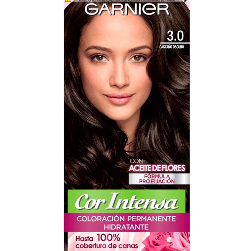 GARNIER - Tintura Garnier Cor Intensa 3.0 Castaño Oscuro.