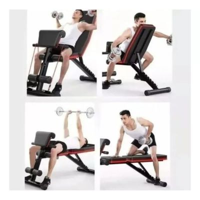 Imagen 2 del producto Silla Multifuncion Banca Para Hacer Abdominales Ejercicios