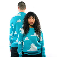 THIS IS FELIZ NAVIDAD - Nubes Toy Story Sweater - Celeste