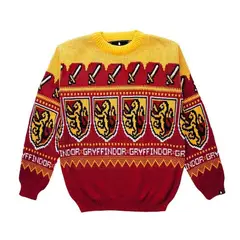 THIS IS FELIZ NAVIDAD - Gryffindor Sweater - Vino