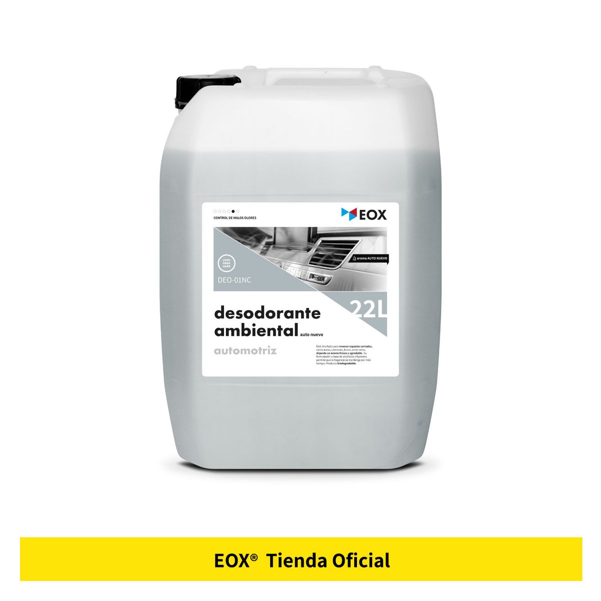 GENERICO - Desodorante Ambiental Automotriz New Car Eox 22 Litros