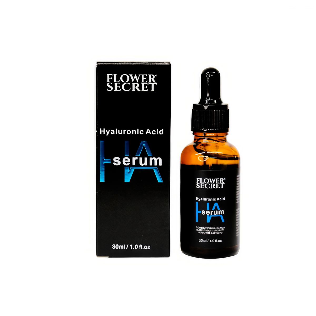 FLOWER SECRET - Serum Facial Ácido Hialurónico 30ml Antiarrugas..-