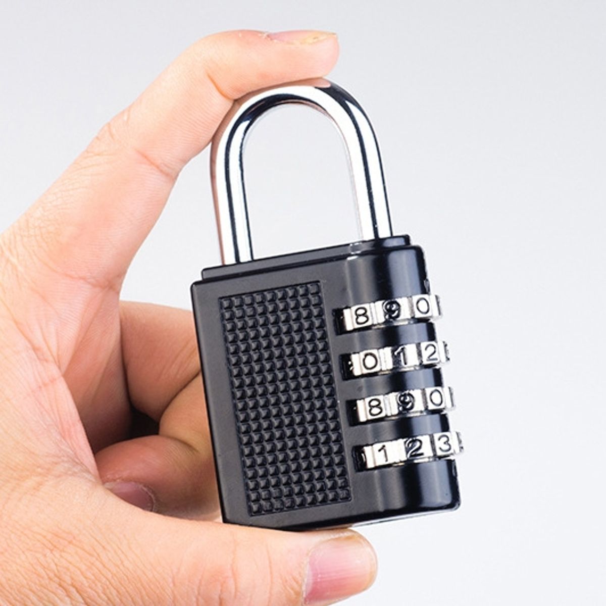 CRUSEC - Candado de Combinación de 4 dígitos Antirrobo Cerradura