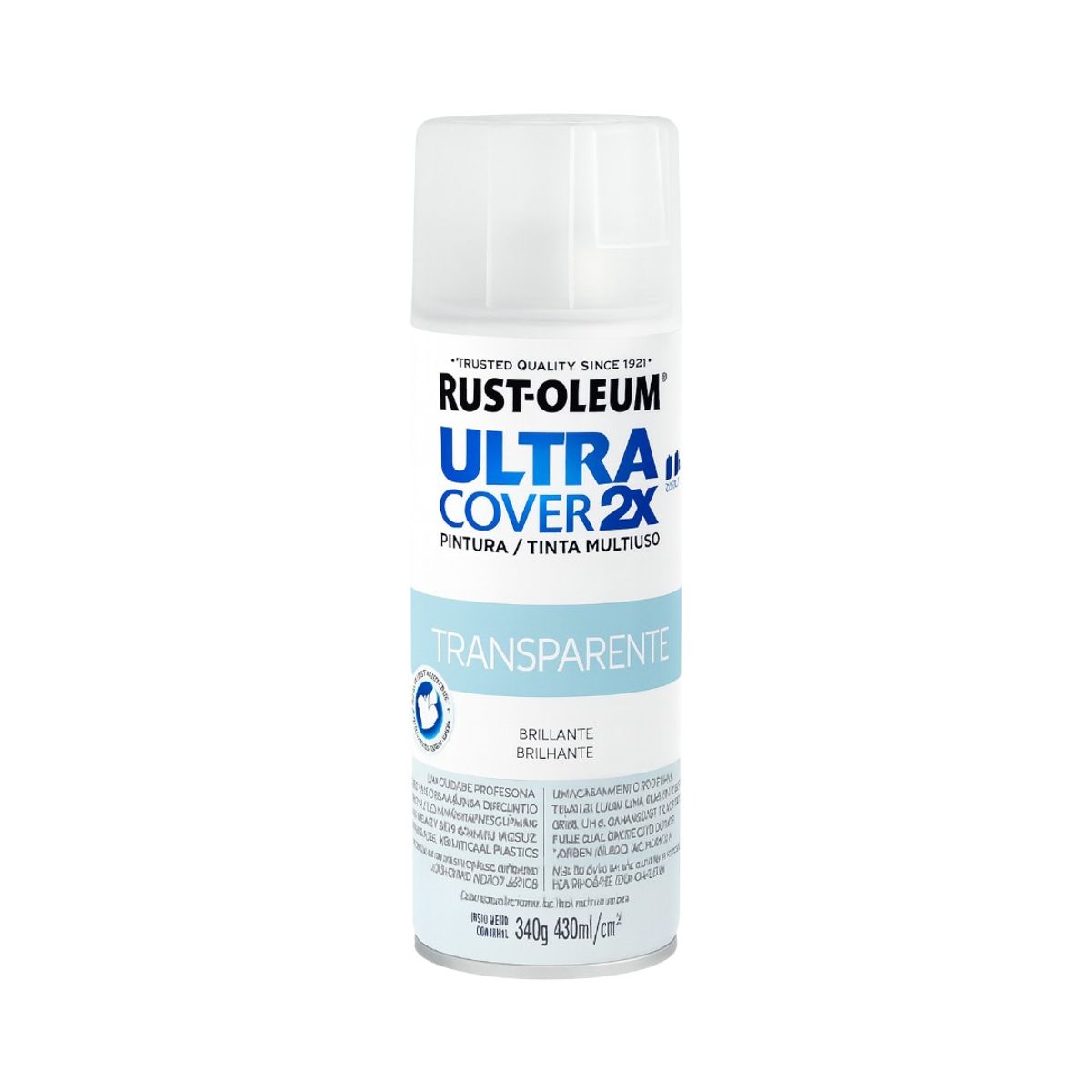 RUST OLEUM - Pintura Spray Laca Acrilica Brillante 430ml