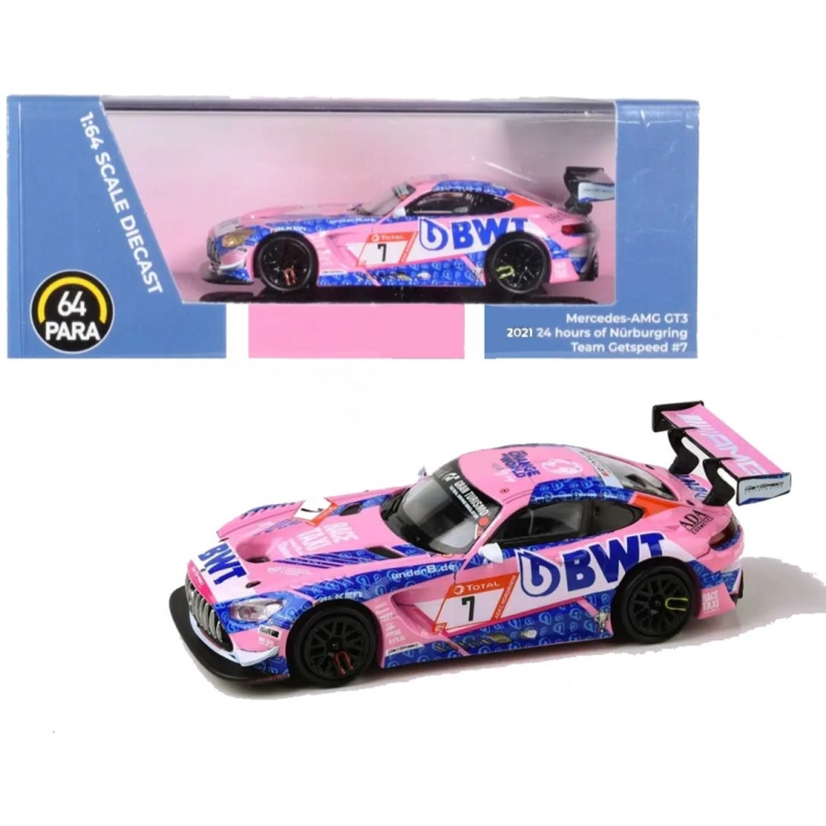 GENERICO - PARAGON 55353 1:64 MERCEDES AMG GT3 EVO 2021 24H NURBURGRING