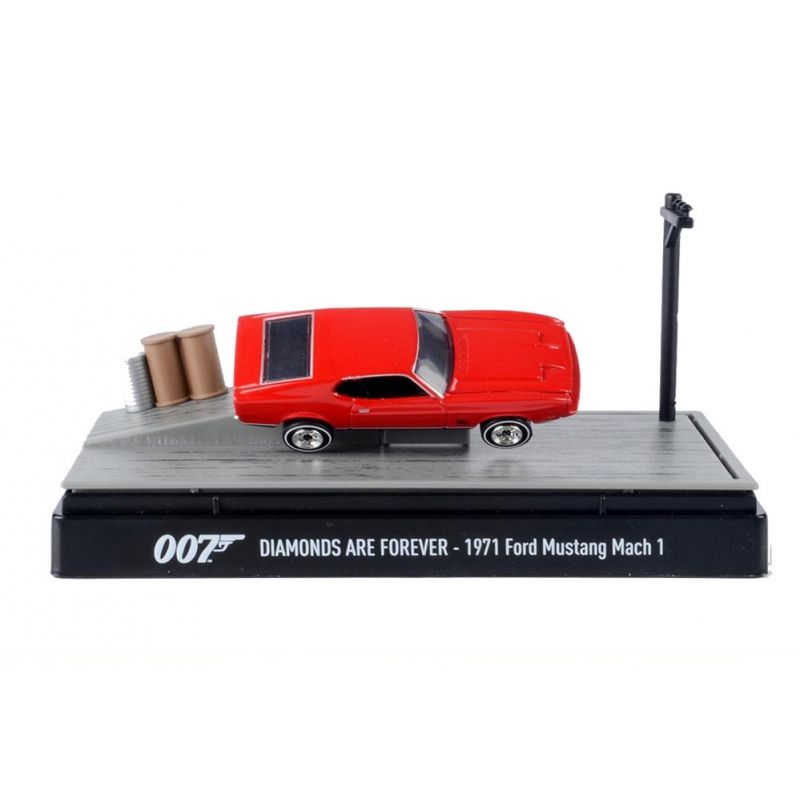 MOTORMAX - MOTORMAX 79824 1-64 DIORAMA JAMES BOND 1971 FORD MUSTANG