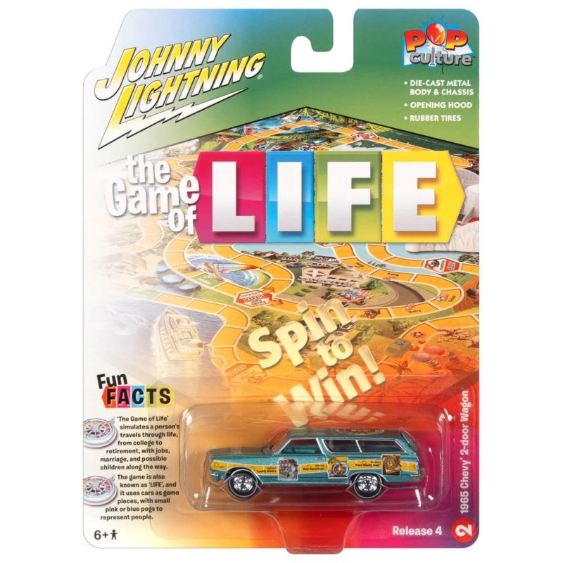GENERICO - JOHNNY JLSP264 1:64 GAME OF LIFE 1965 CHEVY STATION WAGON